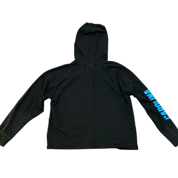 DKNY Carolina Panthers Black Hoodie Womens Sz Small NFL Team Collection - Picture 7 of 8